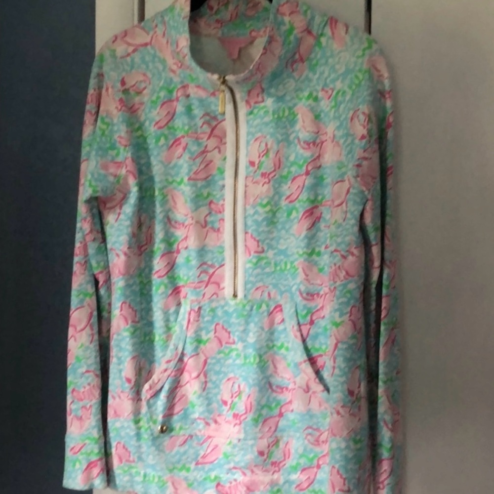 Rare Lily Pulitzer Lobstah Roll Skipper Popver - Picture 5 of 5